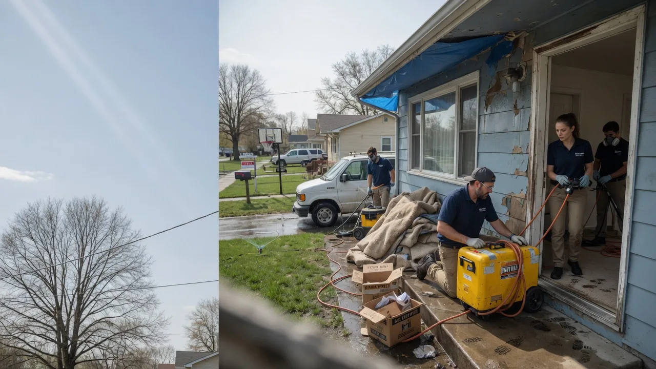 Basement Flood Cleanup in Palmetto, LA near me